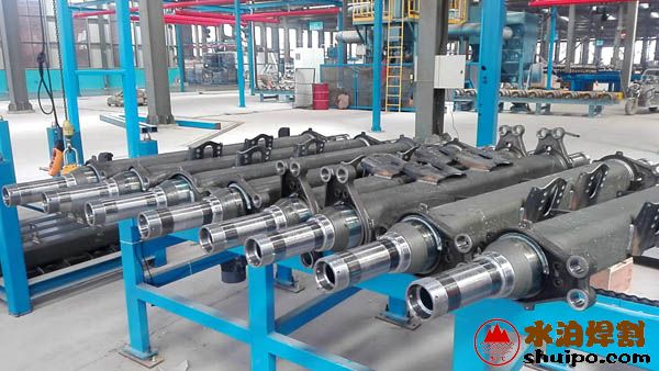 車橋底板、附件焊接效果